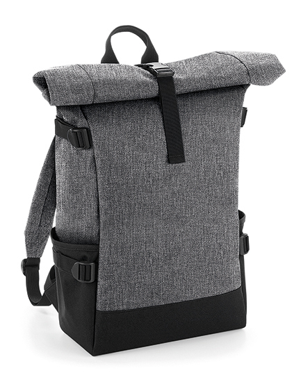 poly:Block Roll-Top Backpack
