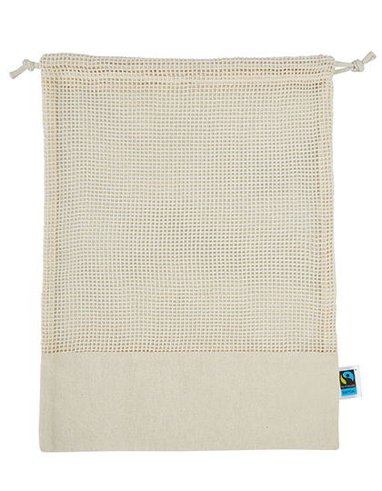 organic:Fairtrade Mesh Bag Natur
