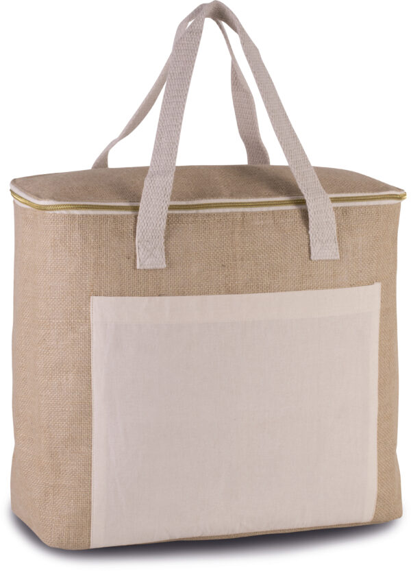 cool:Kühltasche aus Jute L